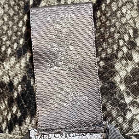 Vince Camuto Swim Sheer Snakeskin Coverup Womens Size XS/S - Picture 4 of 7